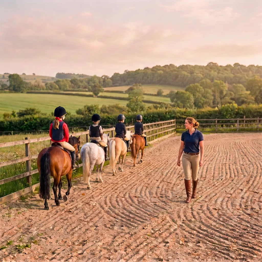 Cours de poney à Saint-Rémy, Dordogne